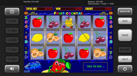 play fruit cocktail slot